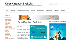 Desktop Screenshot of karenkingsburybooklist.com